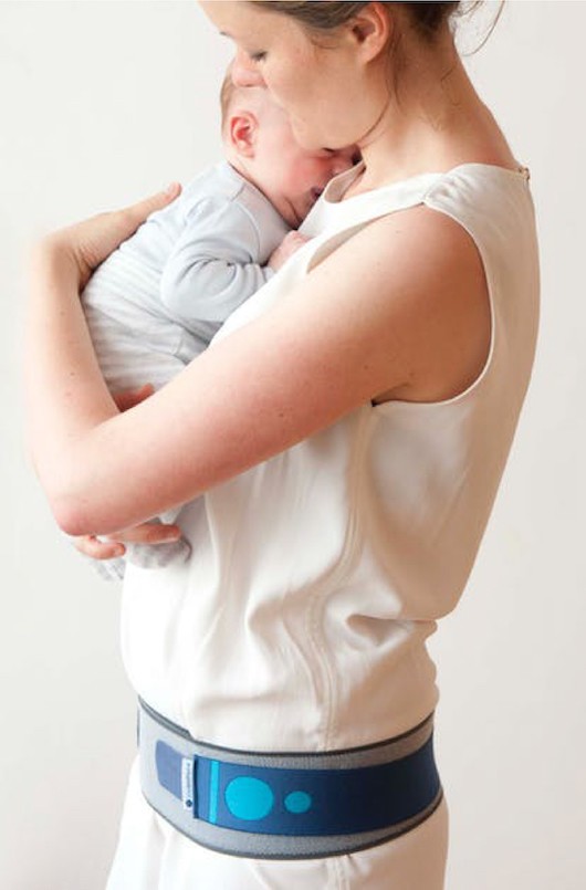 Ceinture de grossesse Bleu - Ceinture pour femme enceinte - vertbaudet