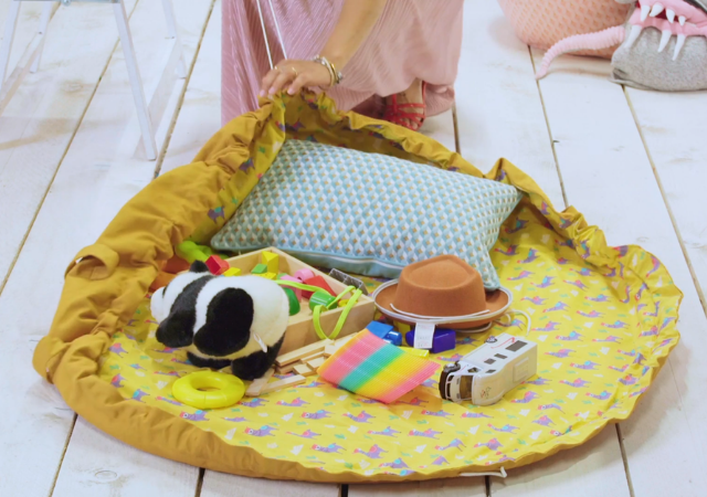 Tuto couture pour bébé : le tapis à langer nomade 